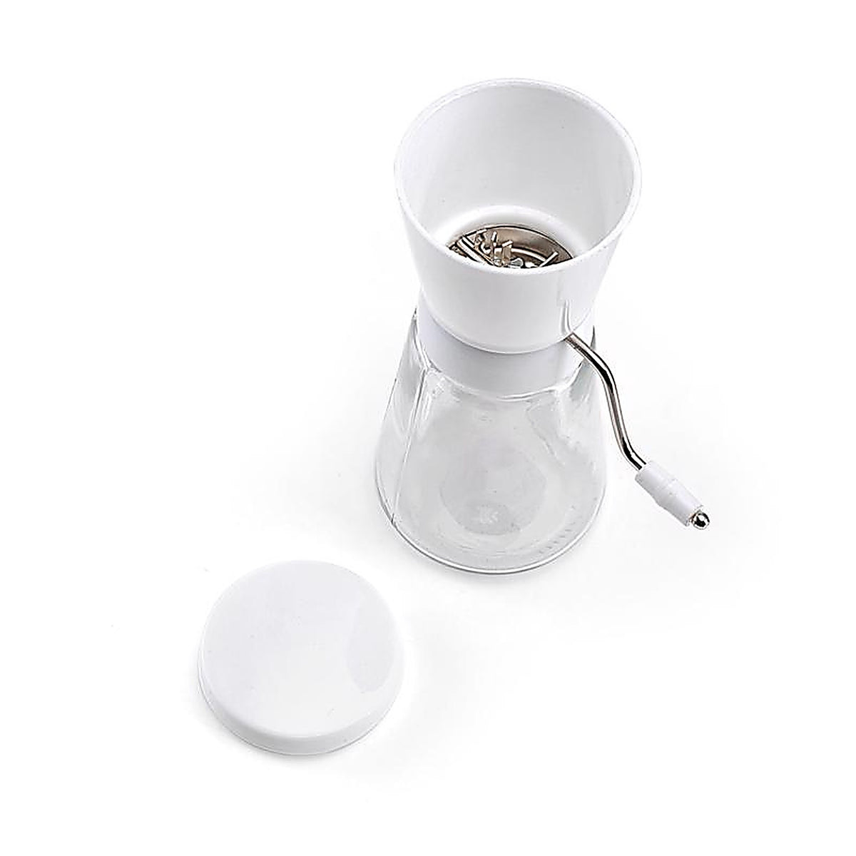 Lifetime 5078589 12 oz. White Glass Nut Mill
