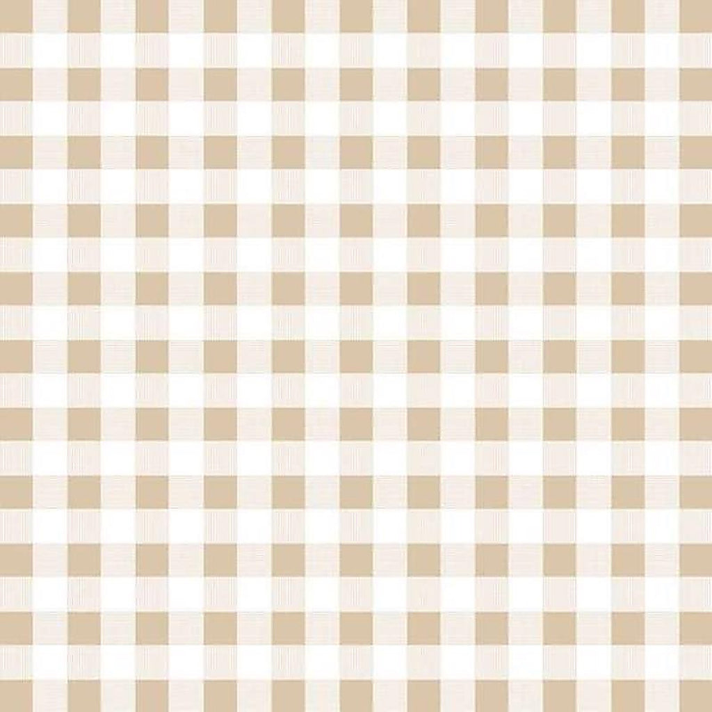 Con-Tact 04F-C7H34-06 Grip Prints 4 ft. L x 18 in. W Khaki Plaid Non-Adhesive Shelf Liner