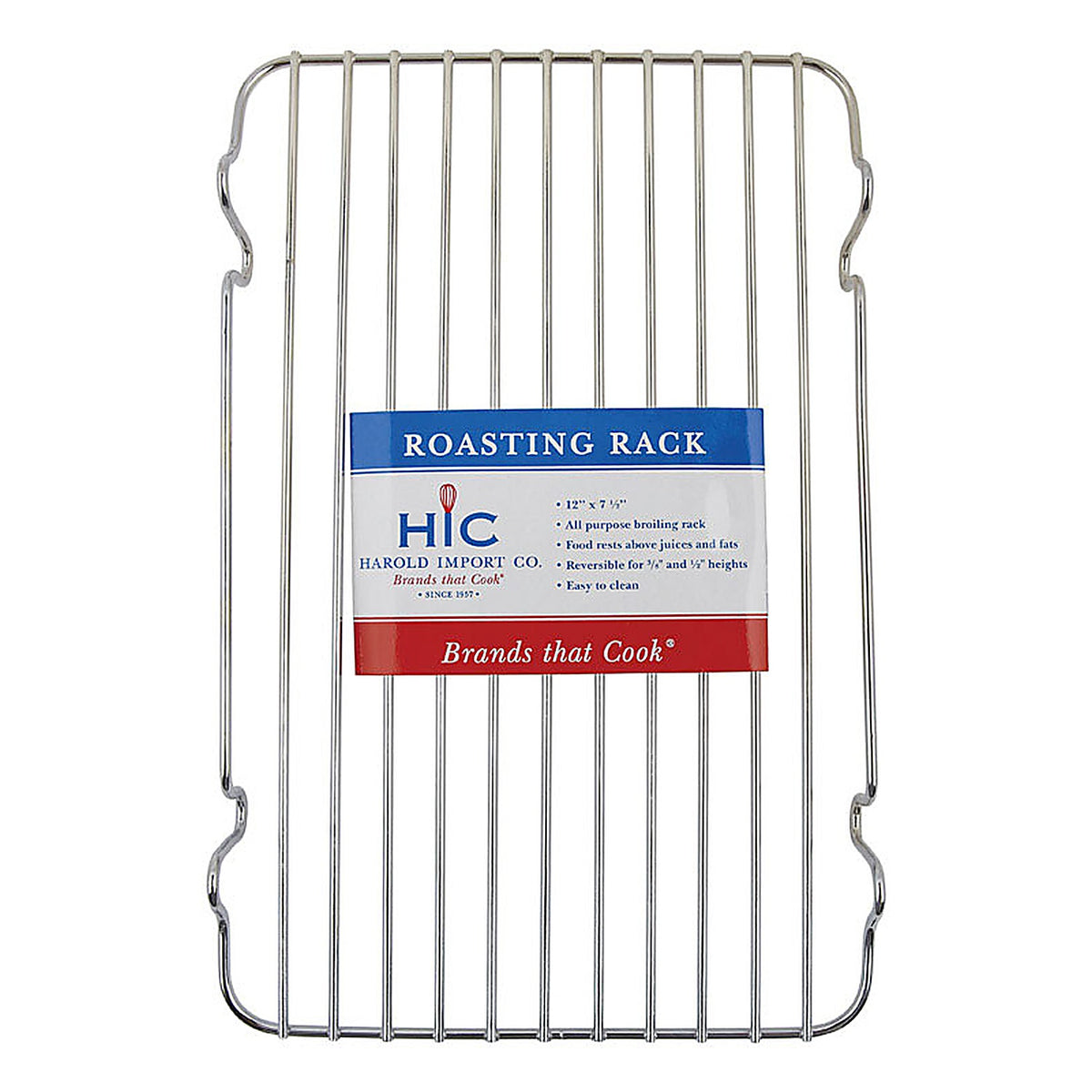 Harold Import 43184 Chrome Roasting Rack Silver