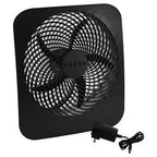 O2Cool FD10002A 12.8 in. H x 10 in. Dia. 2 speed Battery Personal Fan