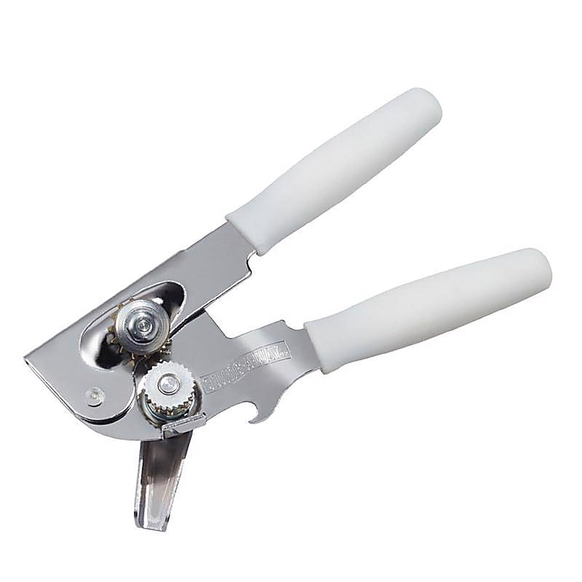 Swing-A-Way 407WH Portable White Steel Manual Can Opener