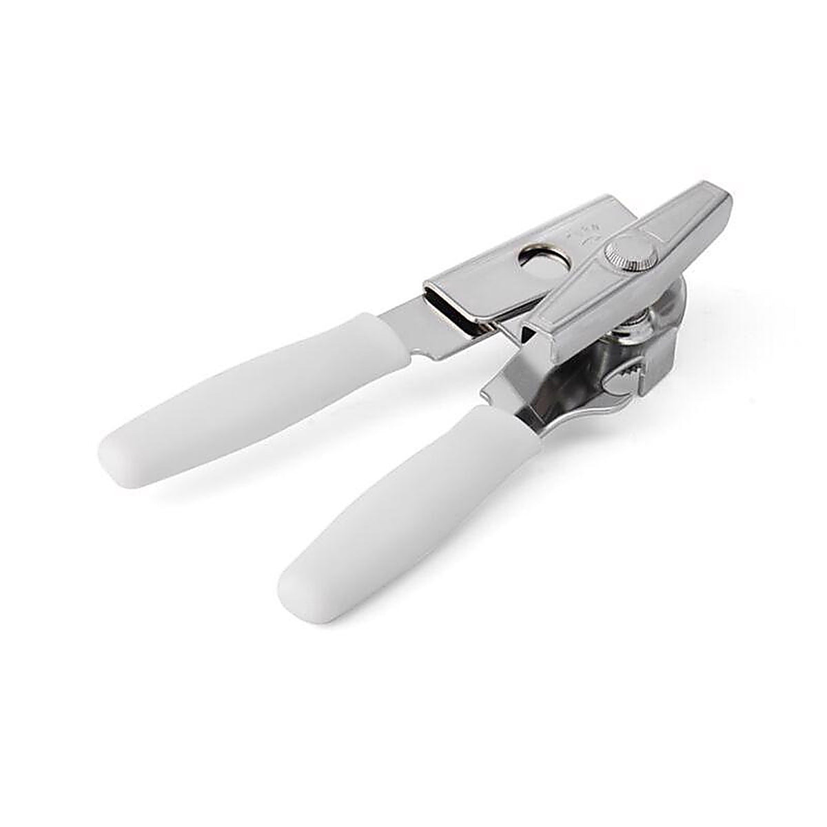 Swing-A-Way 407WH Portable White Steel Manual Can Opener