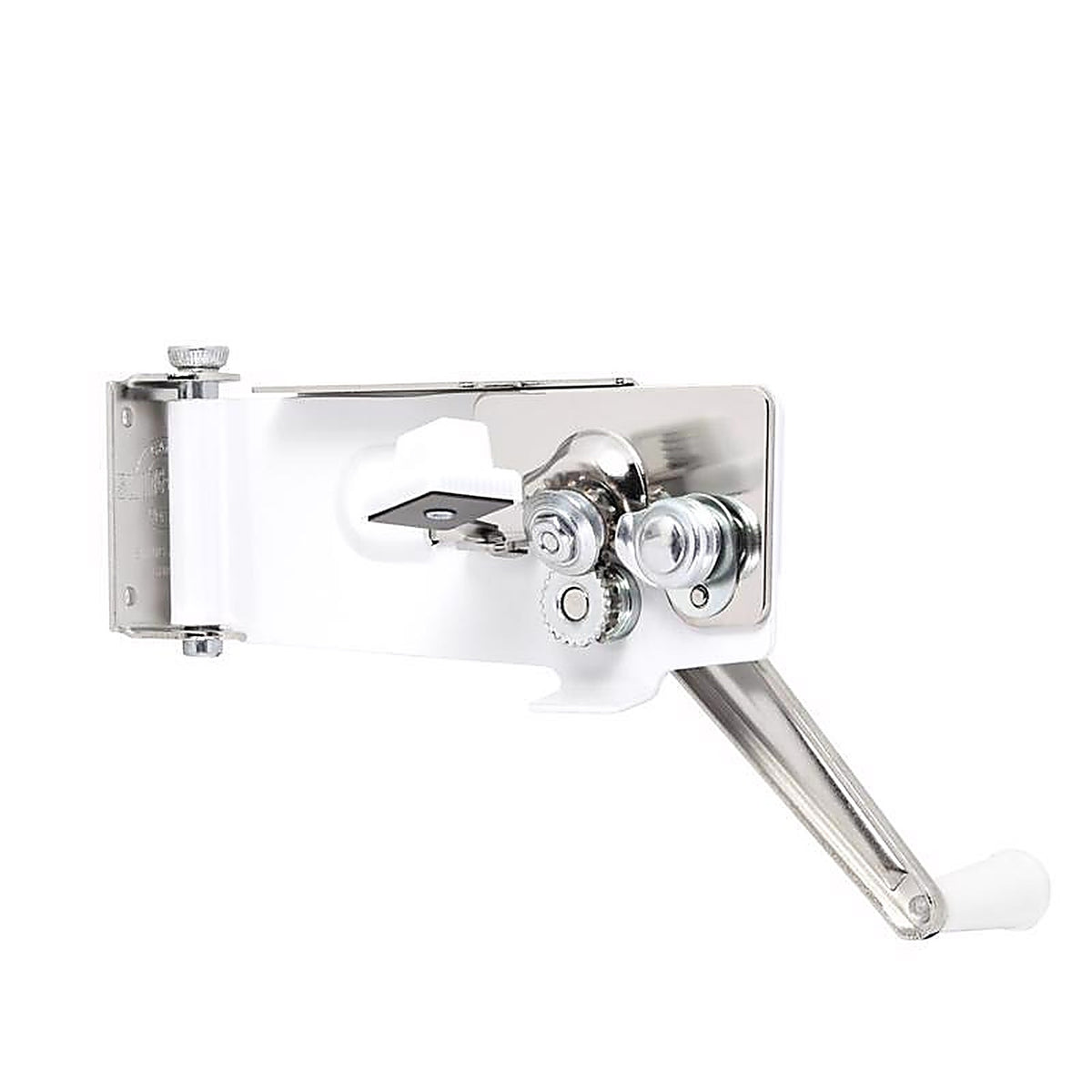 Swing-A-Way 609WH Wall Mount White Steel Manual Can Opener