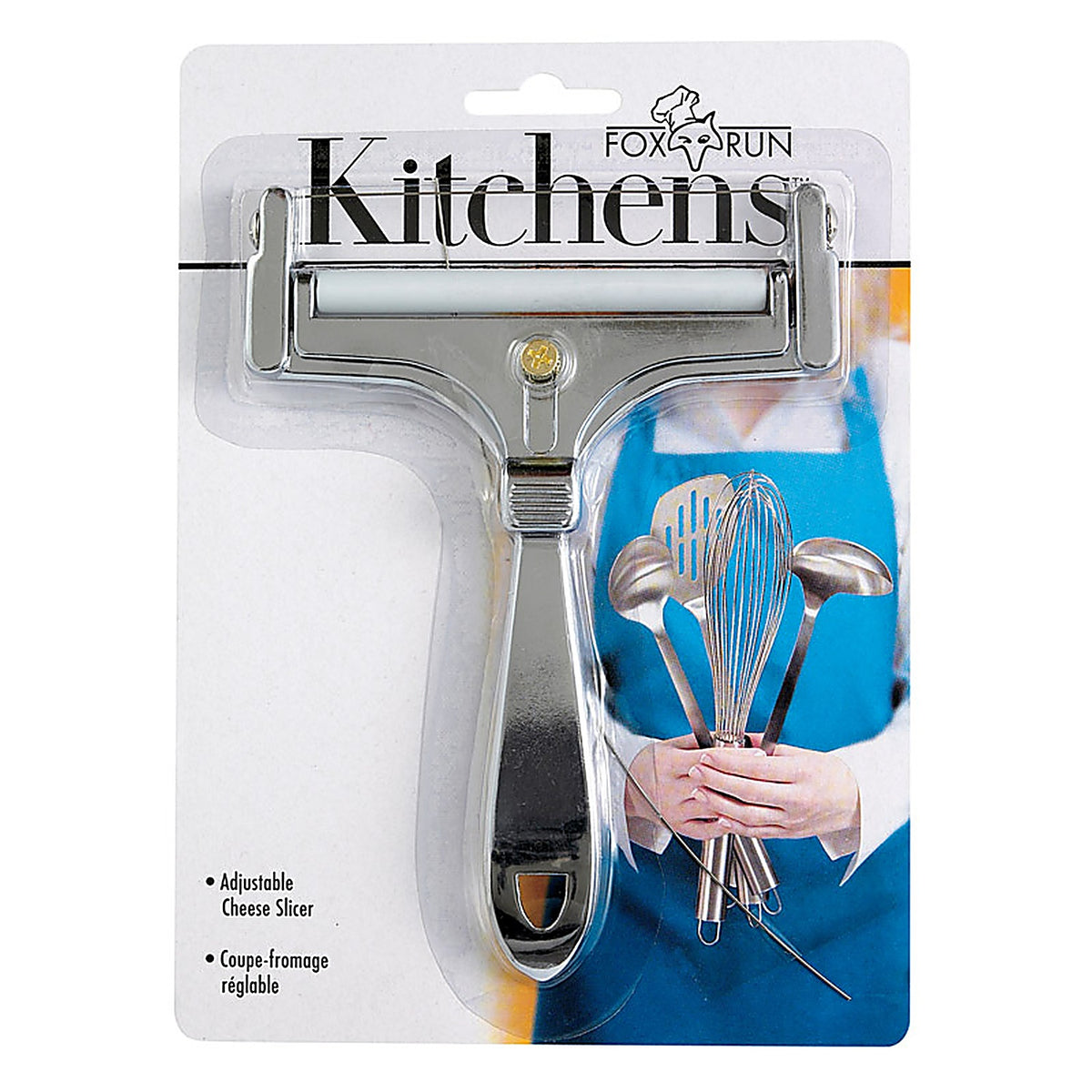Fox Run 5047 3-3/4 in. W x 4-1/2 in. L Silver Stainless Steel Cheese Slicer