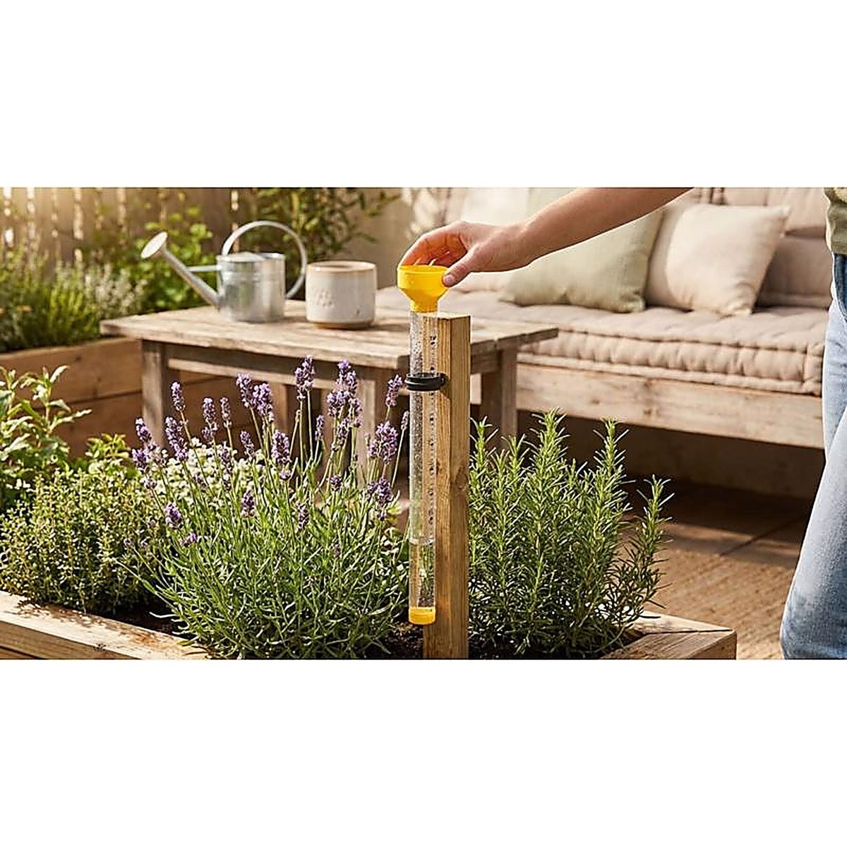 Taylor 2706 Rain Gauge Bracket 5 in. W x 25 in. L