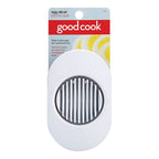 Good Cook 13545 White Plastic Egg Slicer