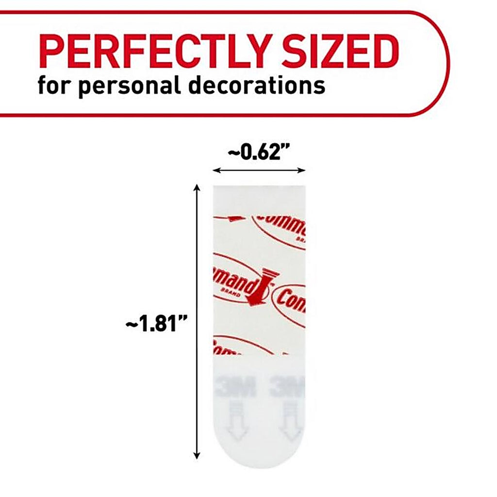 3M 17024-48ES Small Foam Adhesive Strips 1-3/4 in. L 48/Pack