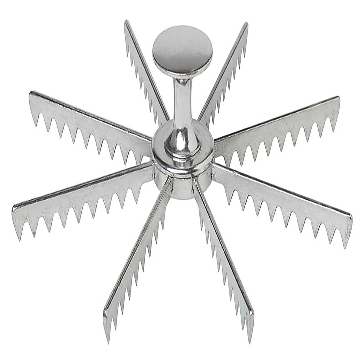 Harold Import 43743 4 in. W x 8 in. L Silver Stainless Steel Pie Cutter