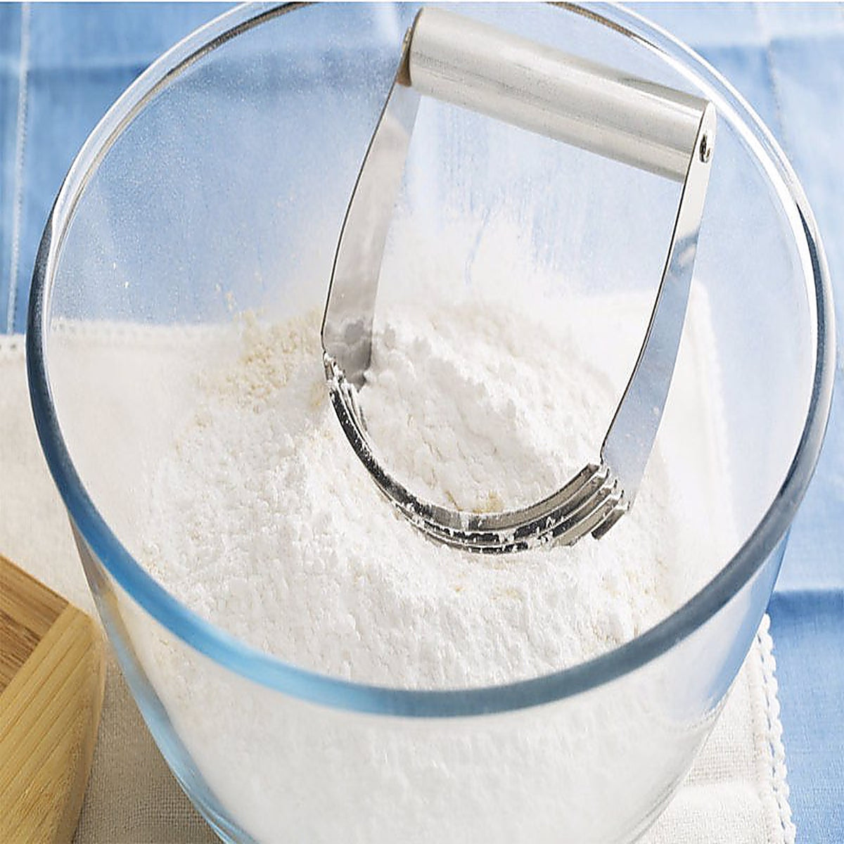 Harold Import 45752 7-3/8 in. L Silver Stainless Steel Pastry Blender