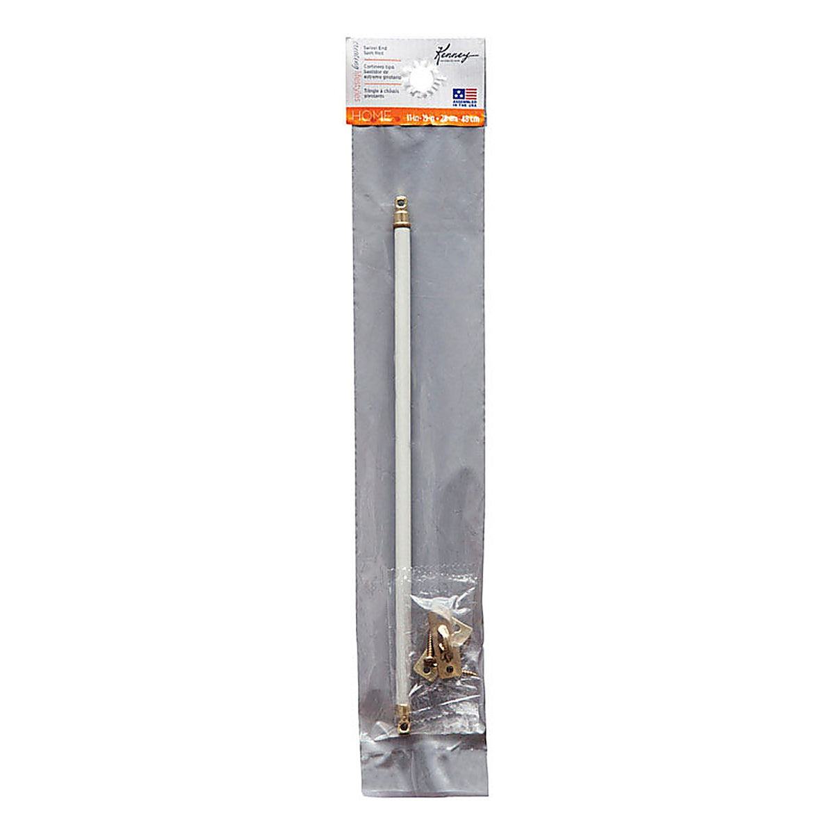 Kenney KN6401 White Sash Rod 11 in. L x 19 in. L