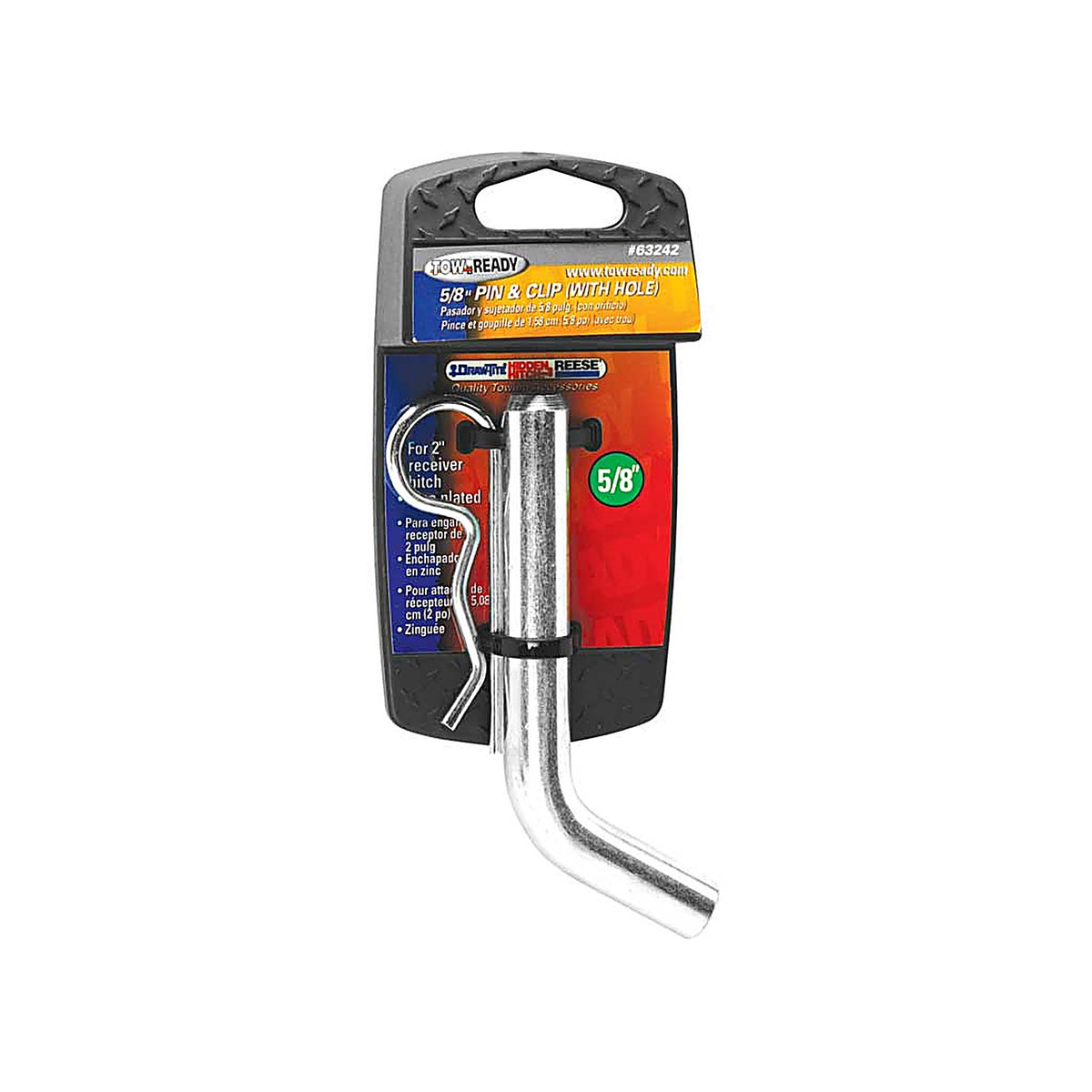 Draw-Tite - 63242 - Class III/IV Hole Style Pin & Clip (Packaged)