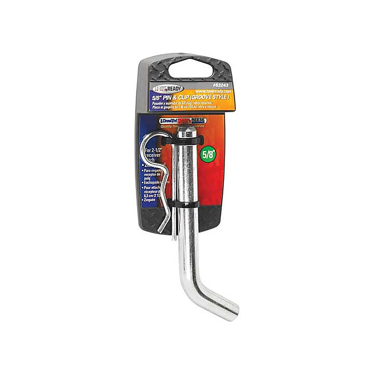 Draw-Tite - 63243 - Titan/2.5in Receiver CLS V Pin & Clip