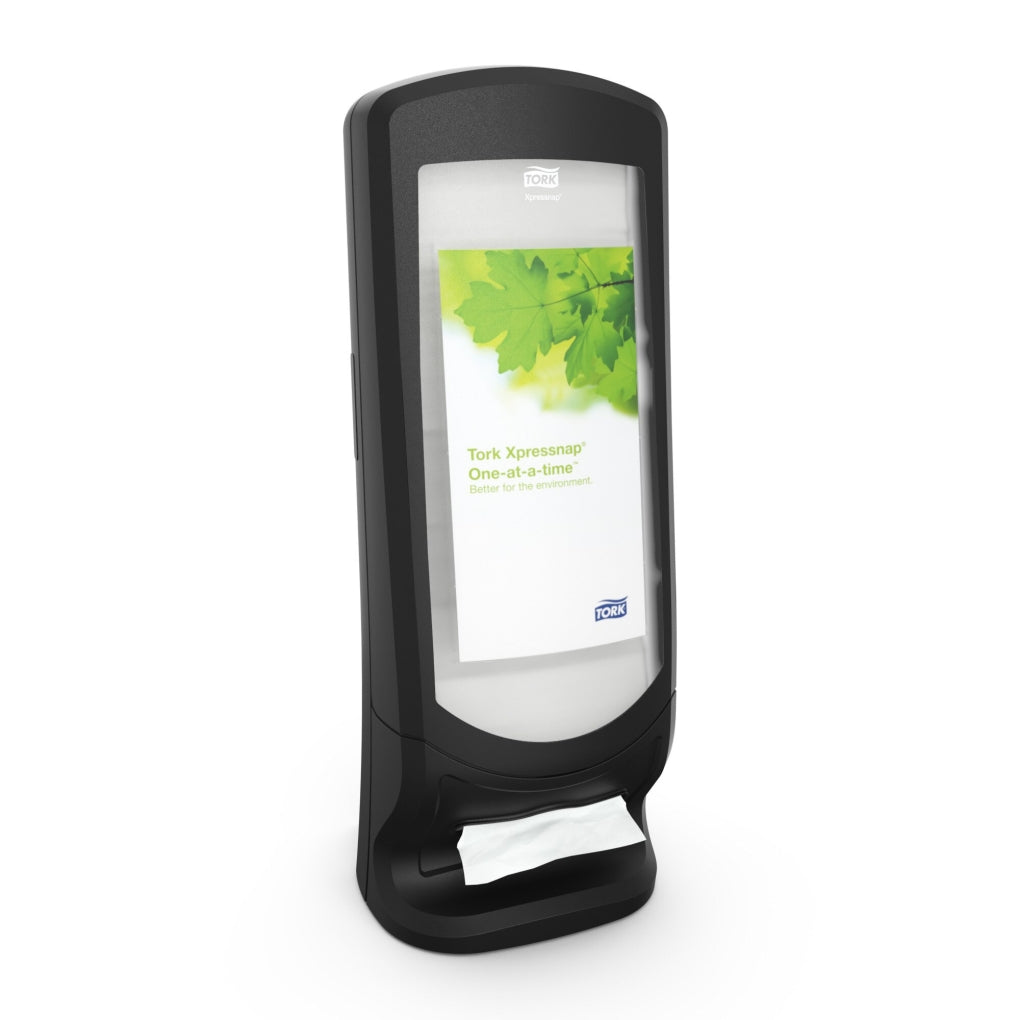 6332000 Tork/Essity Xpressnap Signature Stand Napkin Dispenser Black