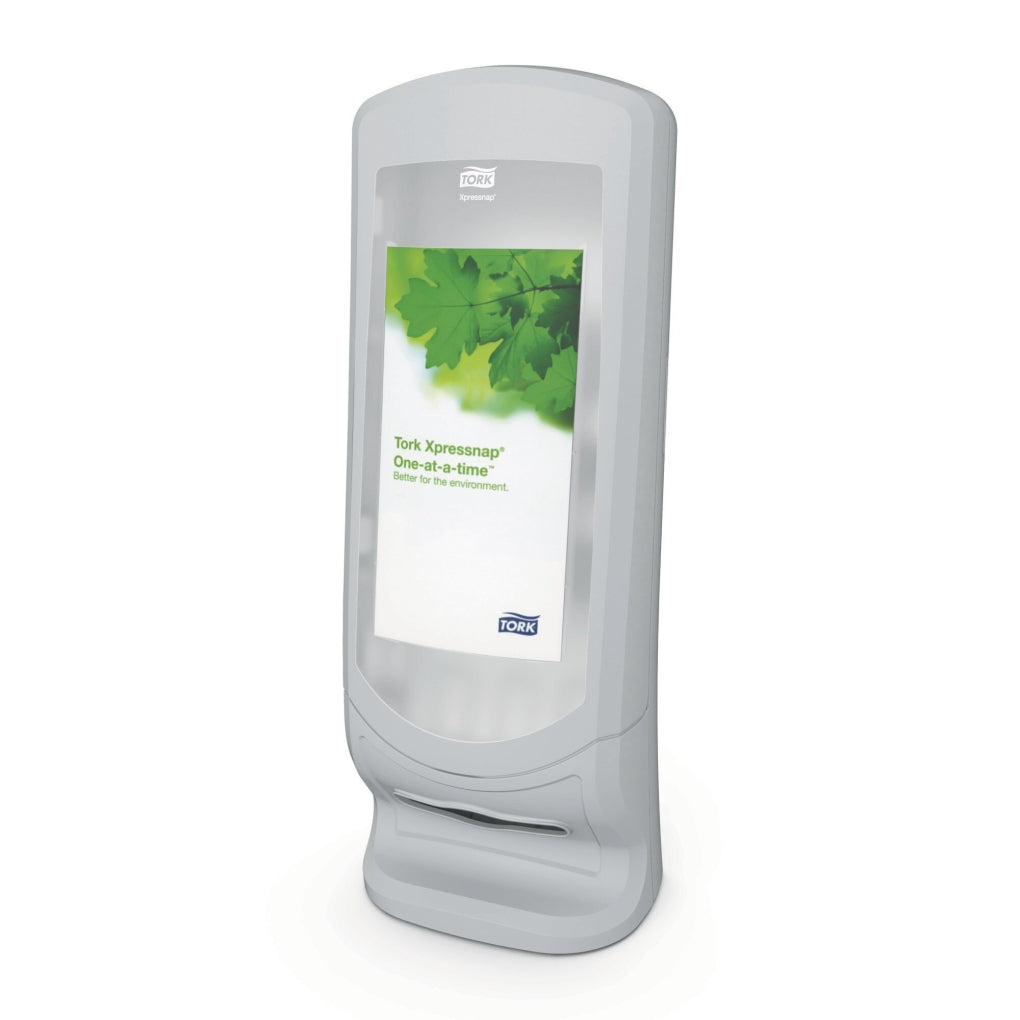 6334000 Tork/Essity Xpressnap Signature Stand Napkin Dispenser Gray