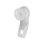 Kenney KN1865 White Universal Track Carriers 4.5 in. L