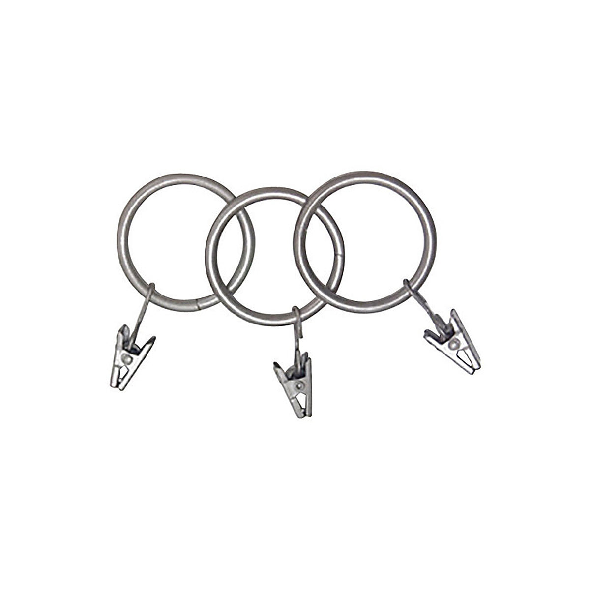 Kenney KN85203 Pewter Pewter Clip Ring 1 in. L x 1 1/4 in. L