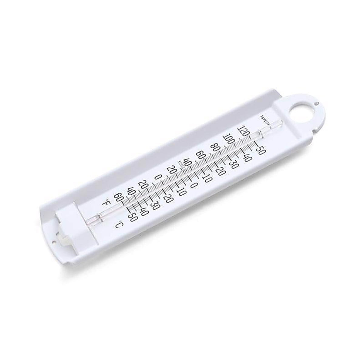 Taylor 5135N Tube Thermometer Aluminum White