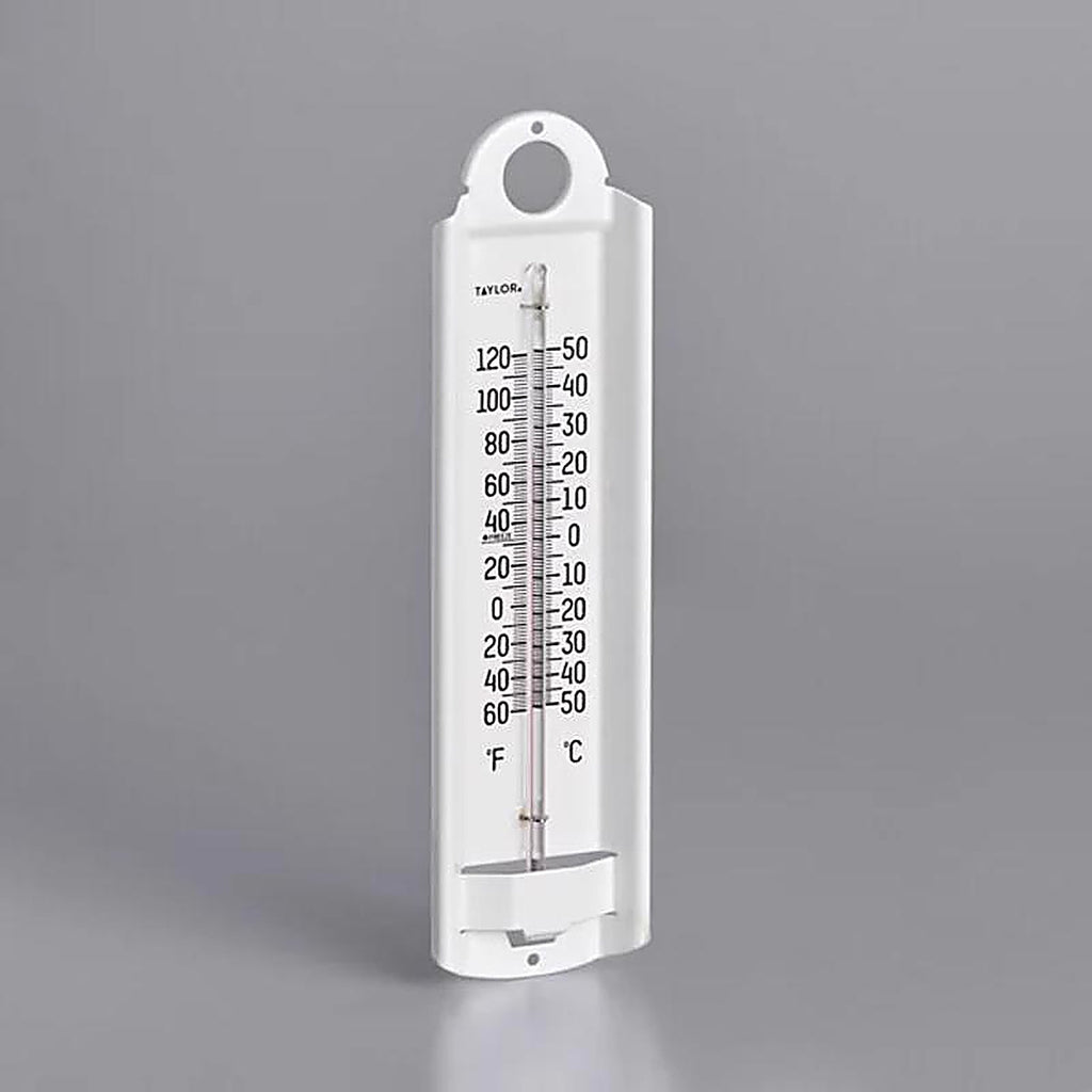 Taylor 5135N Tube Thermometer Aluminum White