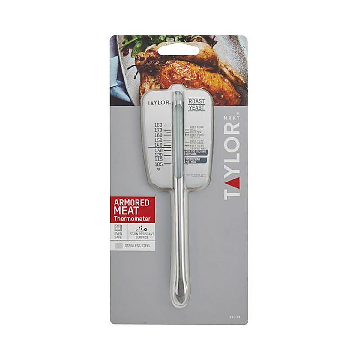 Taylor 5937N Instant Read Analog Meat Thermometer