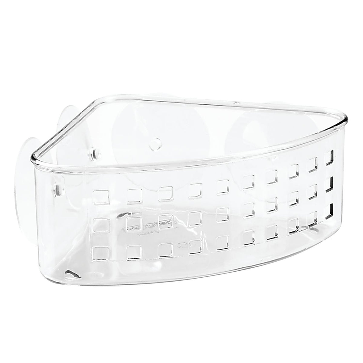 InterDesign 41900 Clear Plastic Shower Basket