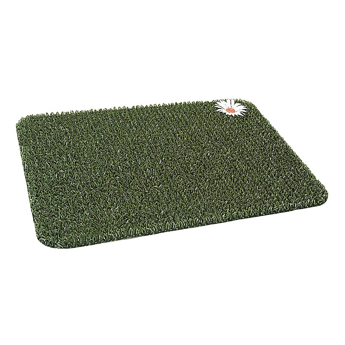 Clean Machine 10372018 GrassWorx 24 in. L x 18 in. W Green Nonslip Door Mat