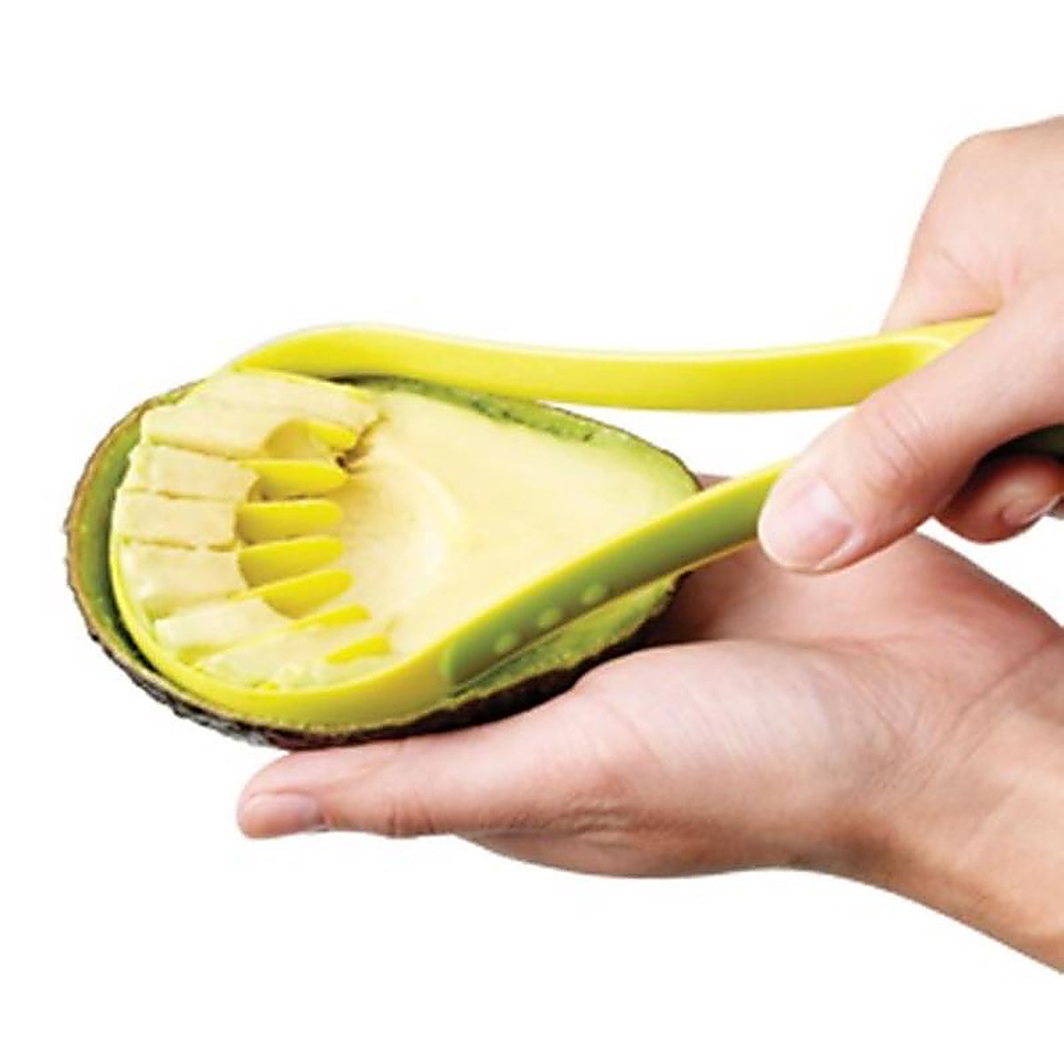 Chef'n 102-032-011 Flexicado 2-3/4 in. W x 8 in. L Green Plastic Avocado Slicer