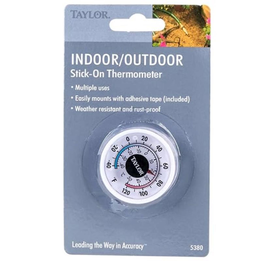 Taylor 5380N Dial Thermometer Plastic White