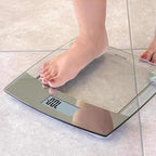 Taylor 75244192 440 lb. Digital Bathroom Scale Gray