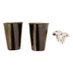 Tops 55706 Plastic Replacement Pot Knob Black