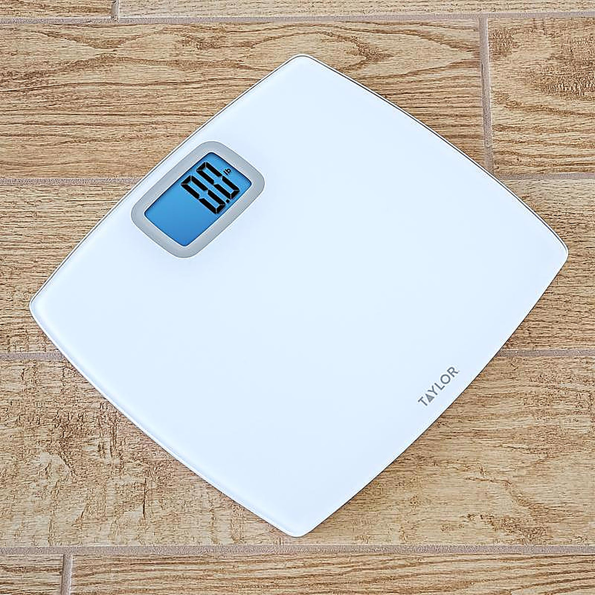Taylor 752840133 440 lb. Digital Bathroom Scale White