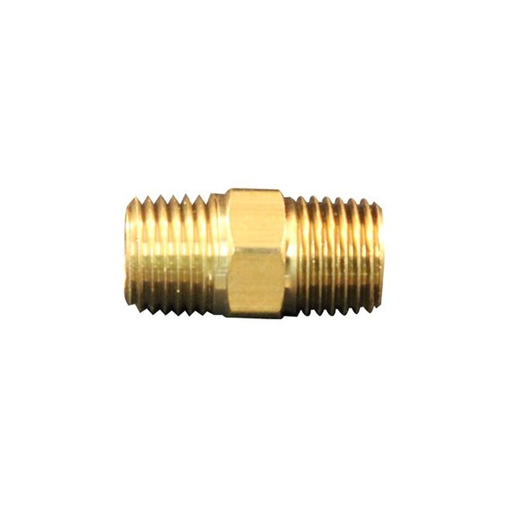 Milton 646 M. Hex Nipple, 1/4" NPT