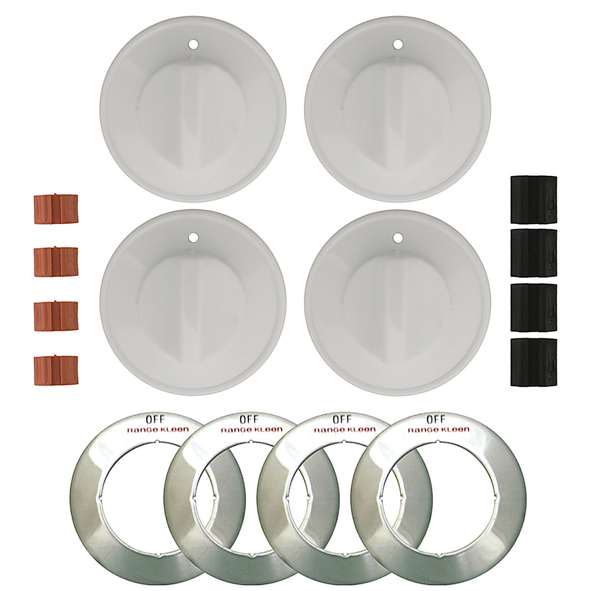 Range Kleen 8234 Plastic Replacement Knob Kit
