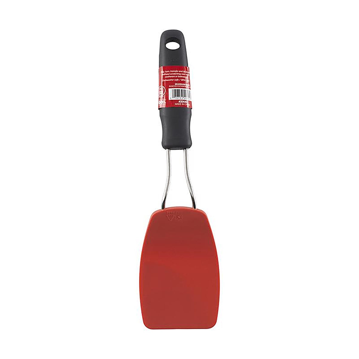 Good Cook 20440 Touch 3 in. W x 12 in. L Black/Silver Nylon/Stainless Steel Flex Turner