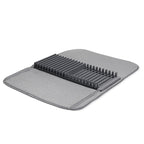 Umbra 330720-149 18 in. W x 24 in. L Charcoal Microfiber Drying Rack w/Mat