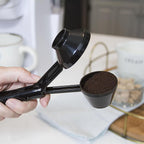 Perfect Pod A03020 EZ-Scoop Black Plastic Scoop/Funnel
