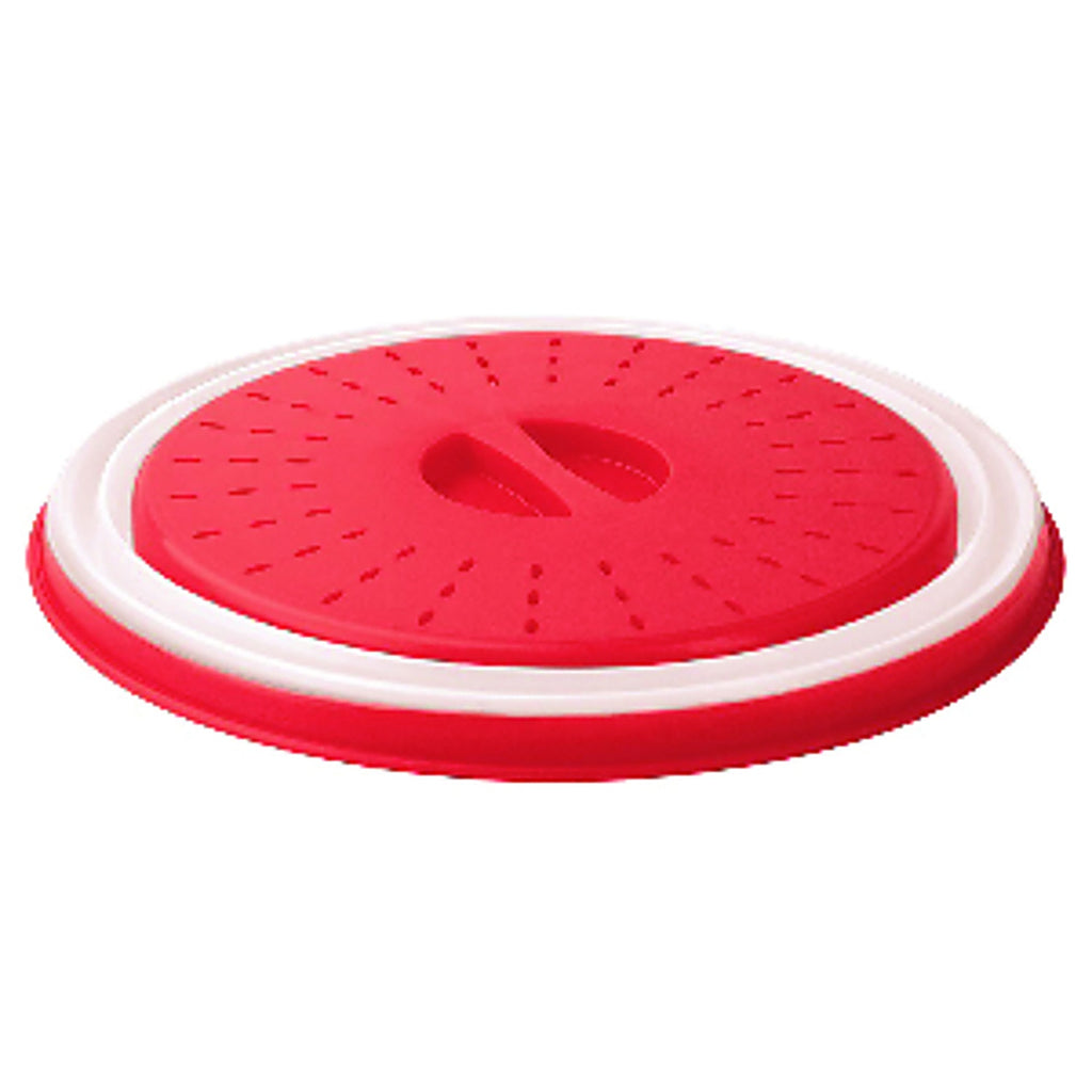 Tovolo 81-10109 10.5 in. W x 10.5 L Red/White Plastic Collapsible Microwave Food Cover