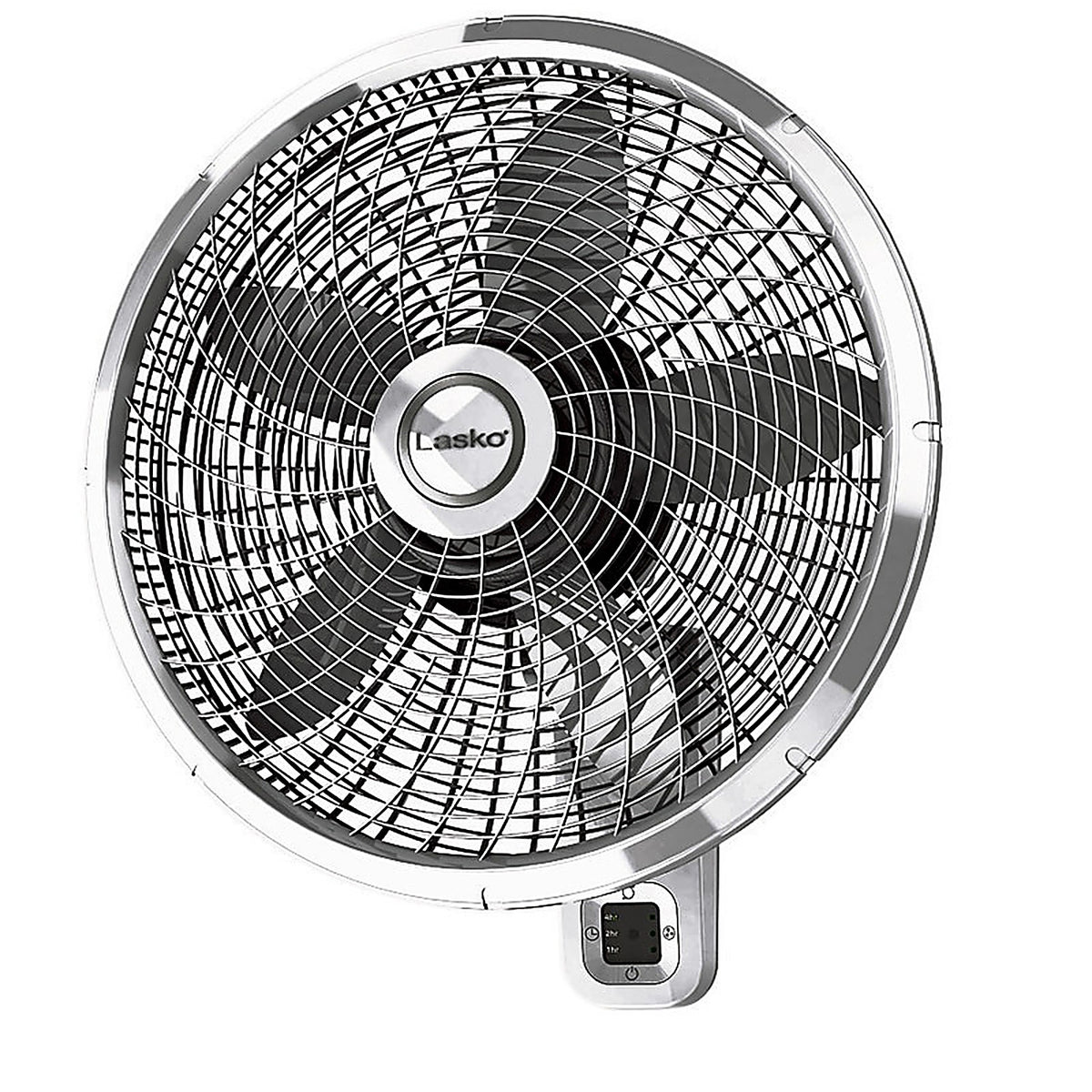 Lasko M18950 22.5 in. H x 18 in. Dia. 3 speed Oscillating Wall Mount Fan