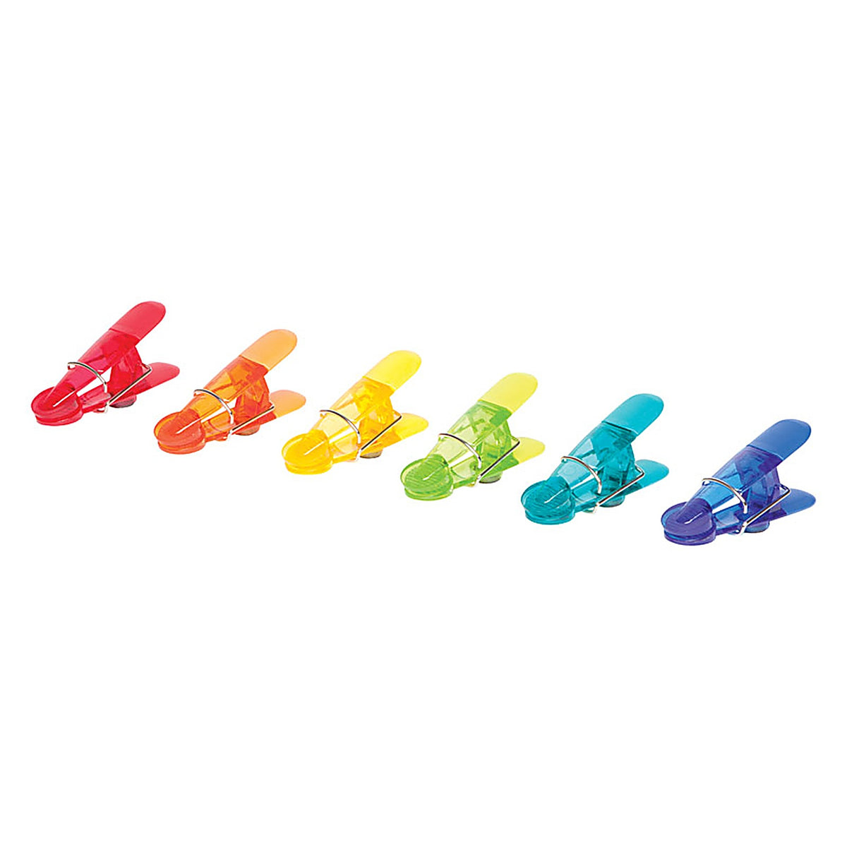 Core Kitchen AC18136 Assorted ABS/TPR Magnetic Bag Clips