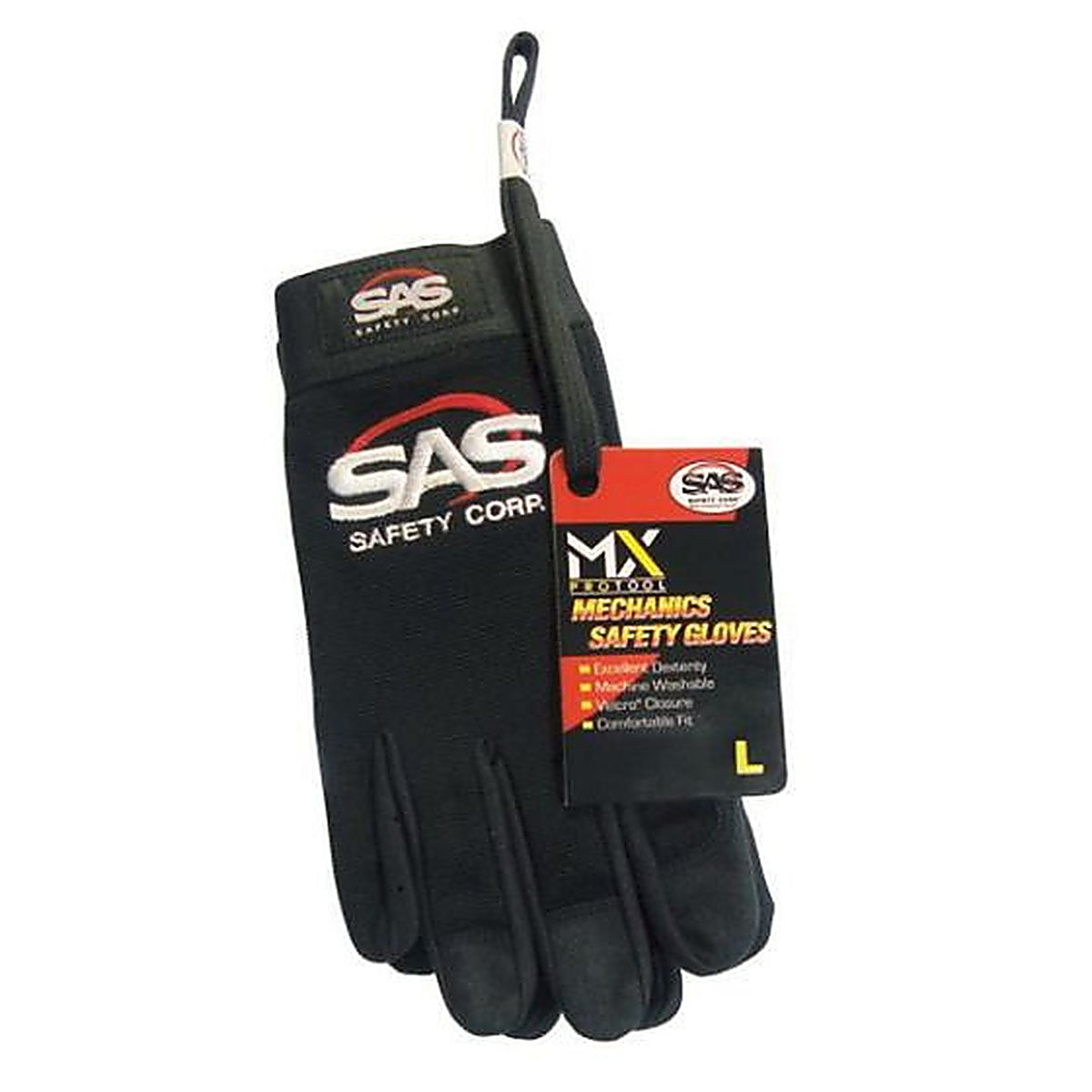 SAS 6652 Mechanic's Pro Tool Glove, Black Medium