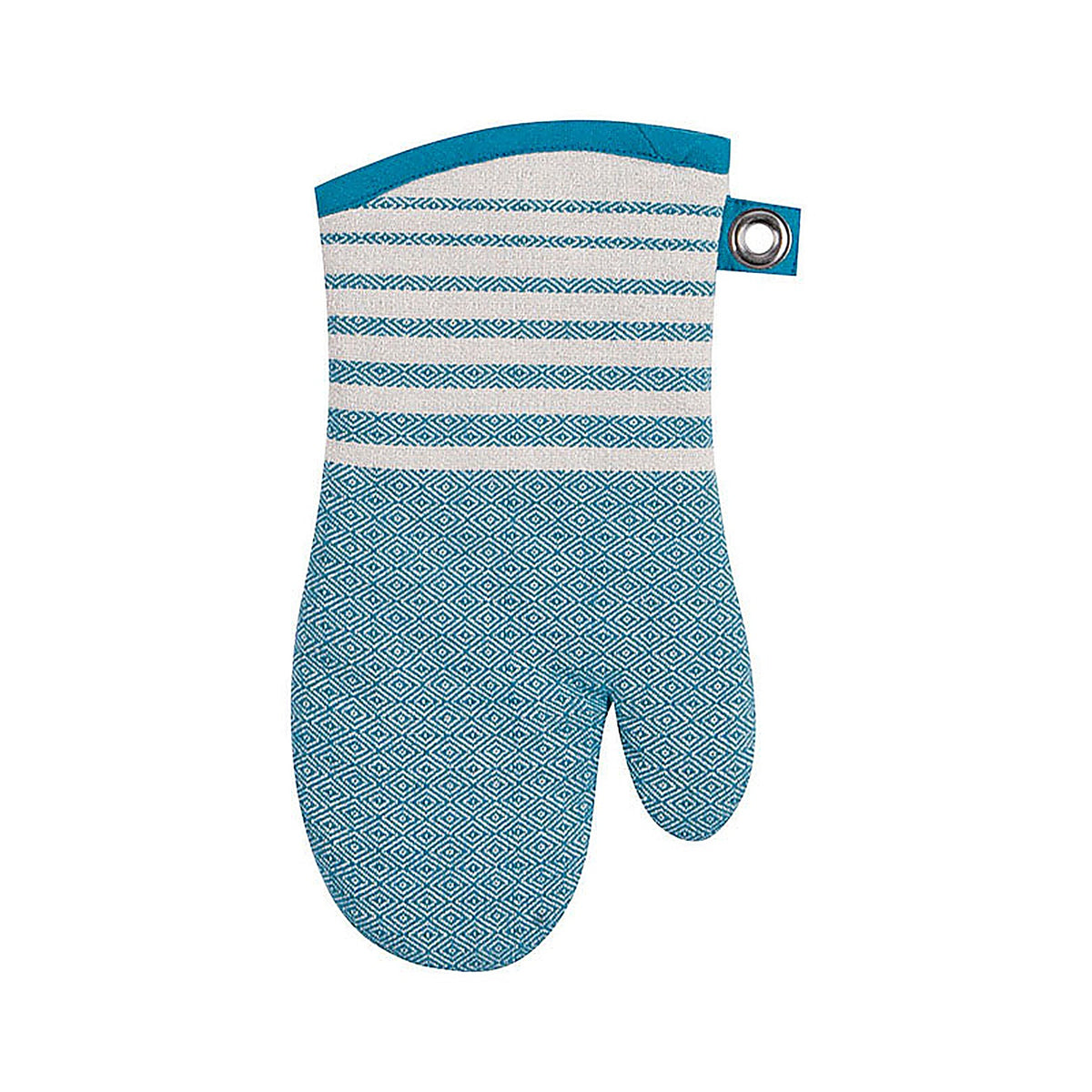 Kay Dee R3215 Teal Cotton Oven Mitt