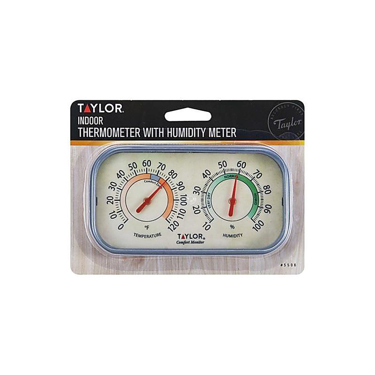 Taylor 5506 Comfort Monitor Dial Thermometer Plastic