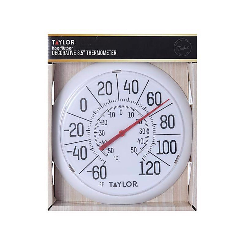 Taylor 5650 Dial Thermometer Plastic White