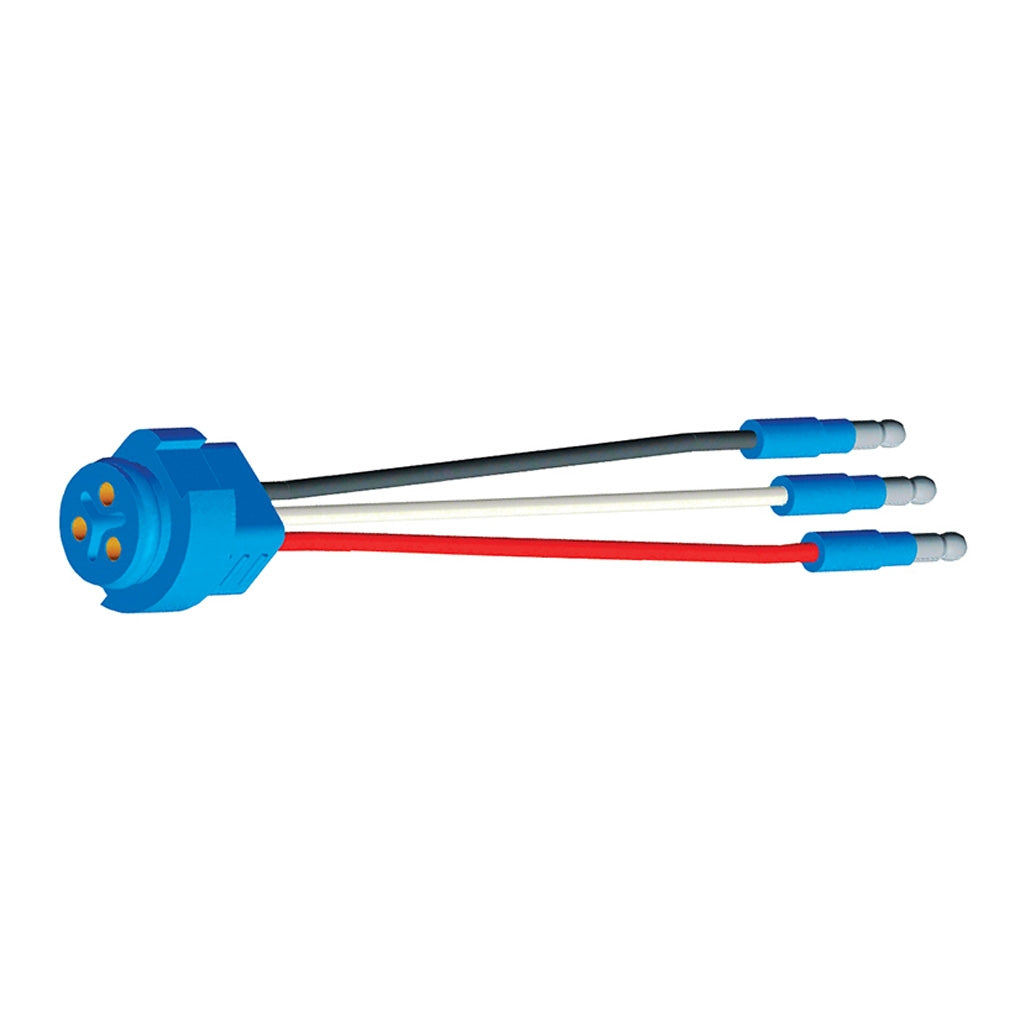 Grote 66815 Stop / Tail / Turn Three-Wire Plug-In Pigtails for Male Pin Lamps