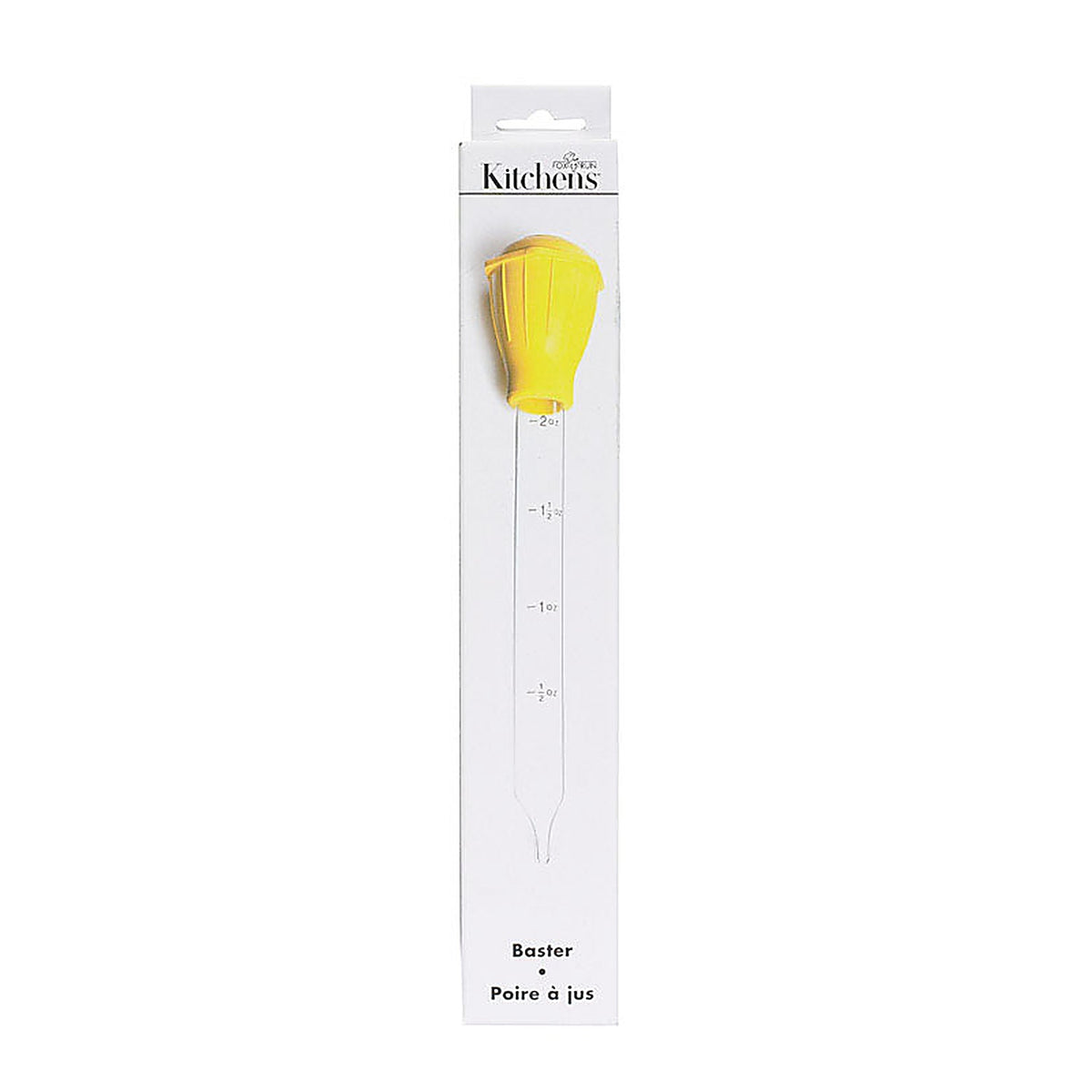 Fox Run 5678 11 in. L Clear/Yellow Glass/Plastic Glass Baster