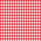 Magic Cover TBL-MC567-36 Red/White Checkered Vinyl Disposable Tablecloth 70 in. 52 in.