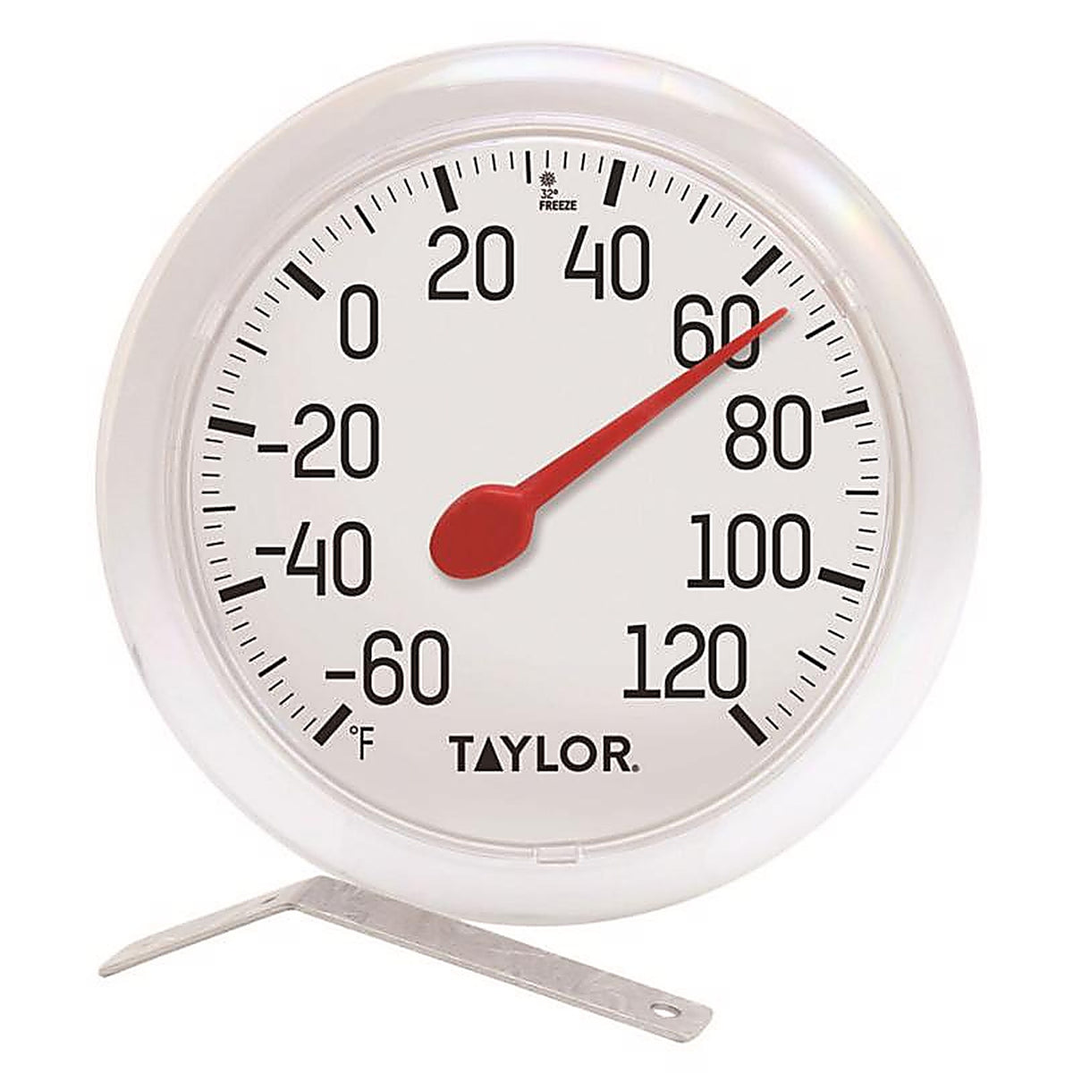 Taylor 5630 Dial Thermometer Plastic White