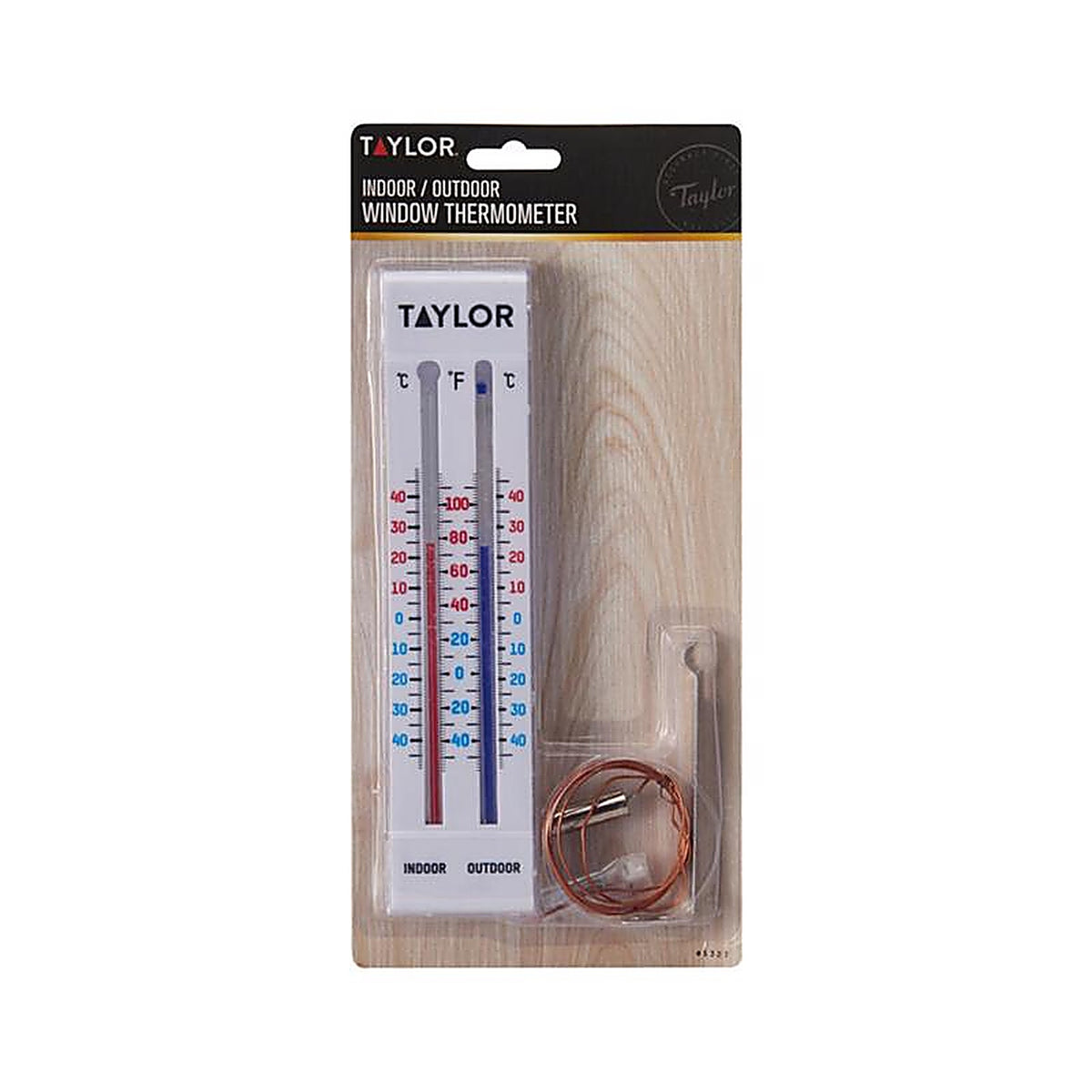 Taylor 5327 Tube Thermometer Plastic White