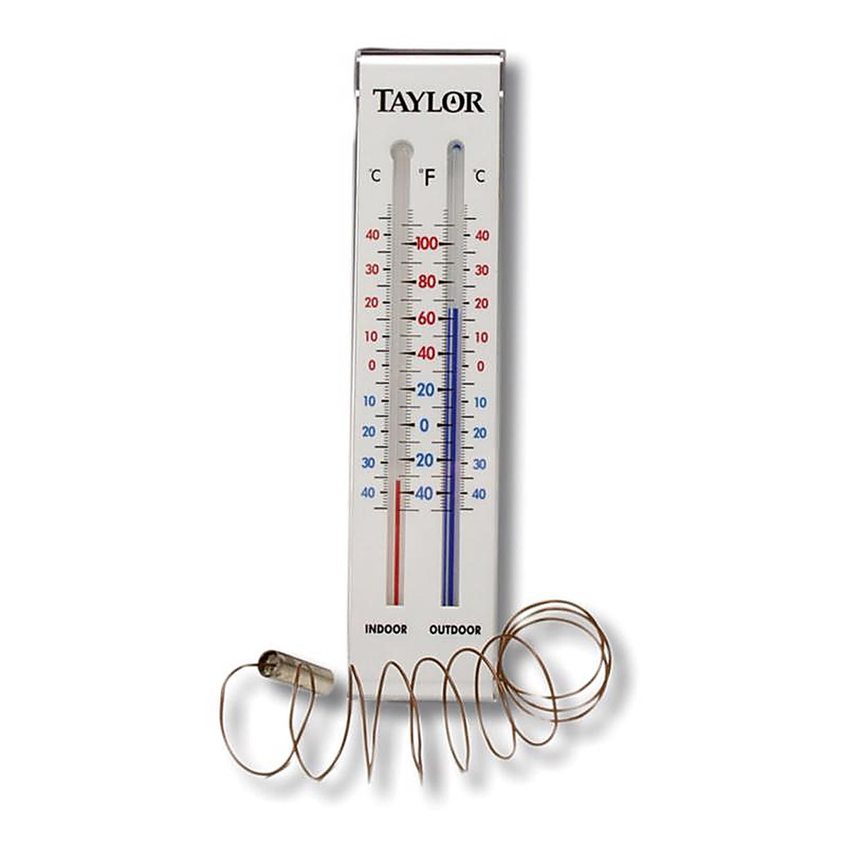 Taylor 5327 Tube Thermometer Plastic White