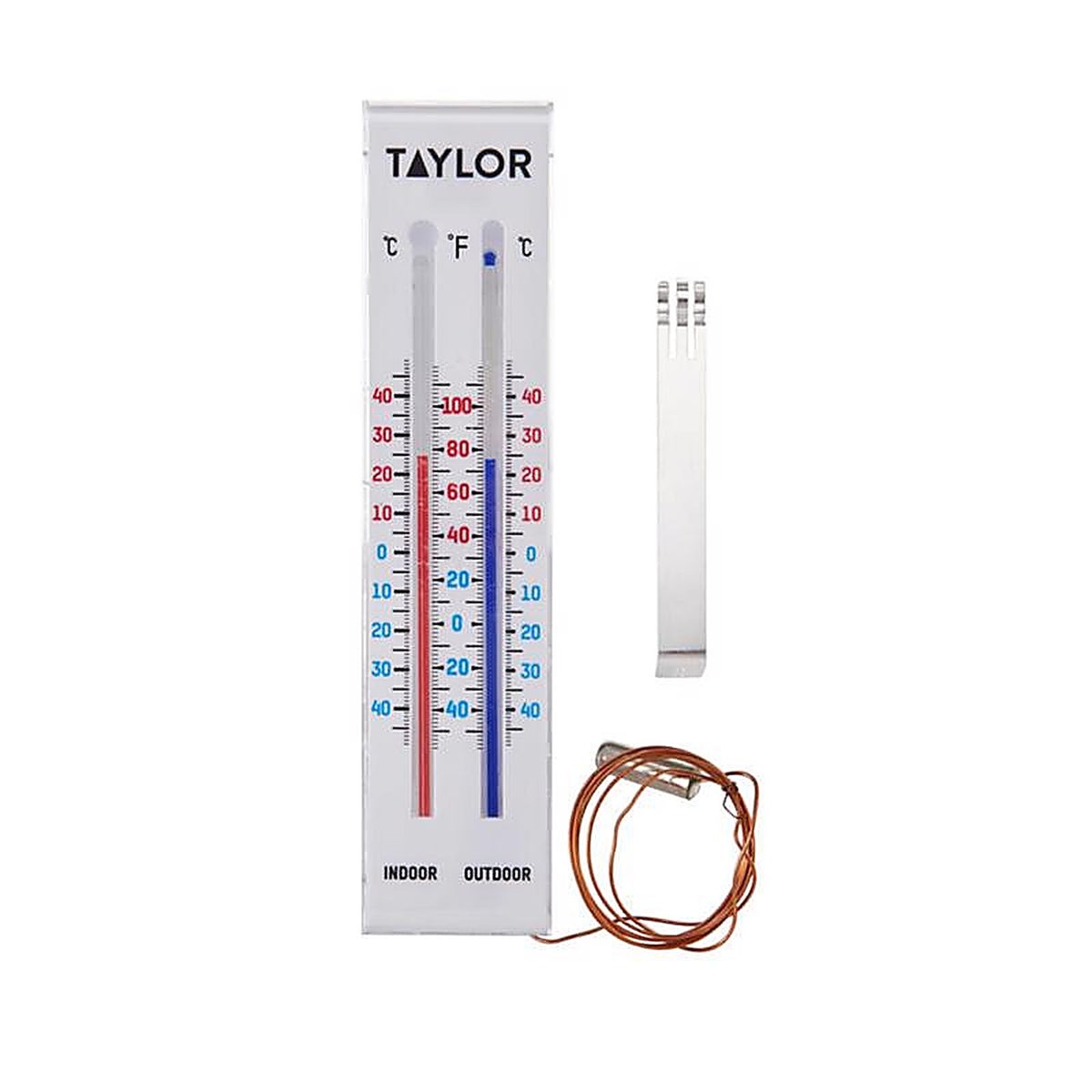 Taylor 5327 Tube Thermometer Plastic White