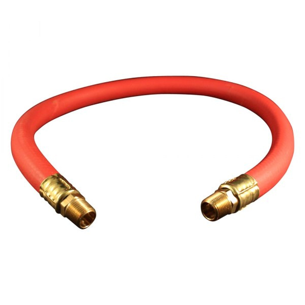 Milton 681 2' Snbr. Hose, 1/2" ID x 3/8" NPT